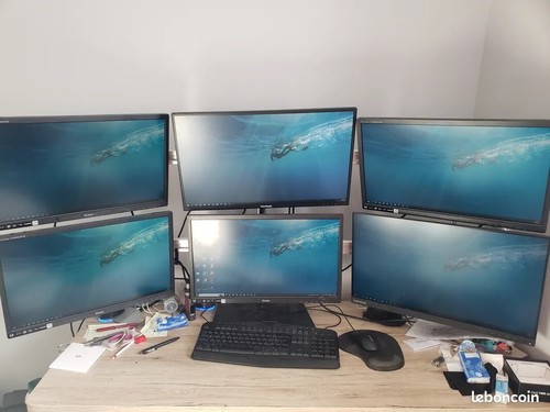 Vend set écrans gamer - set,