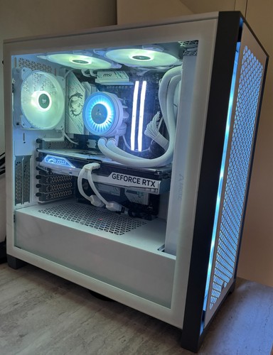 Lot gamer blanc geforce - blanc,